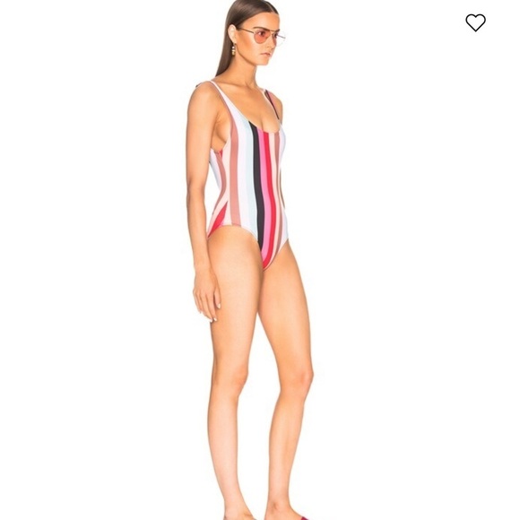 Solid & Striped Anne Marie Malibu Stripe One Piece - Picture 2 of 7